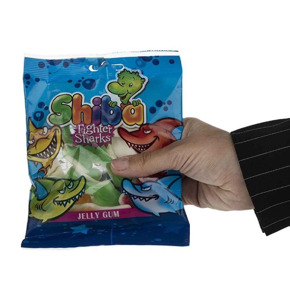 Halal Gummibonbons – Weiche Jelly-Gummis in Haifischform – Shiba (30er-Pack)