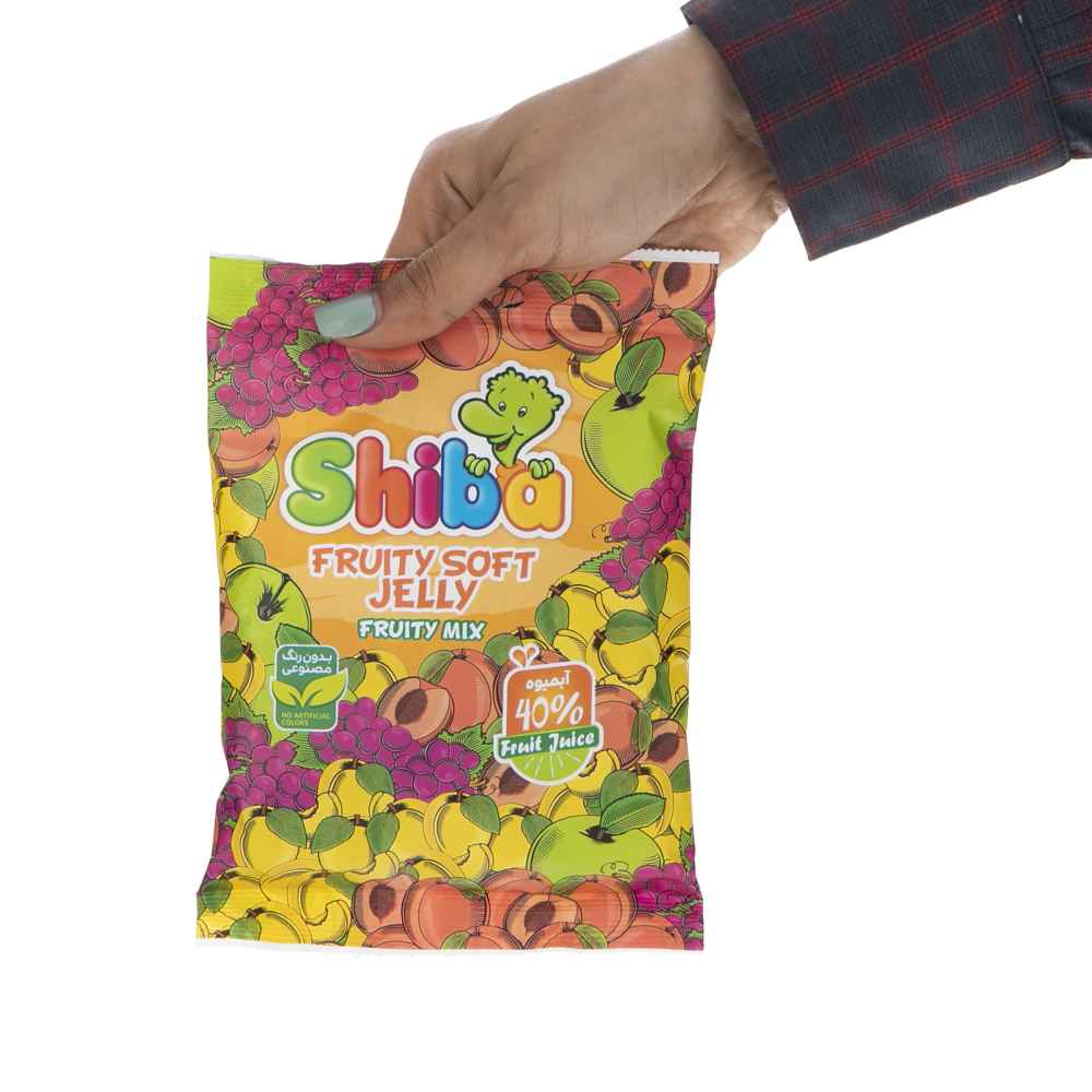 Halal Gummibonbons – Weiche Jelly-Gummis mit Fruchtmischung – Shiba (15er-Pack)