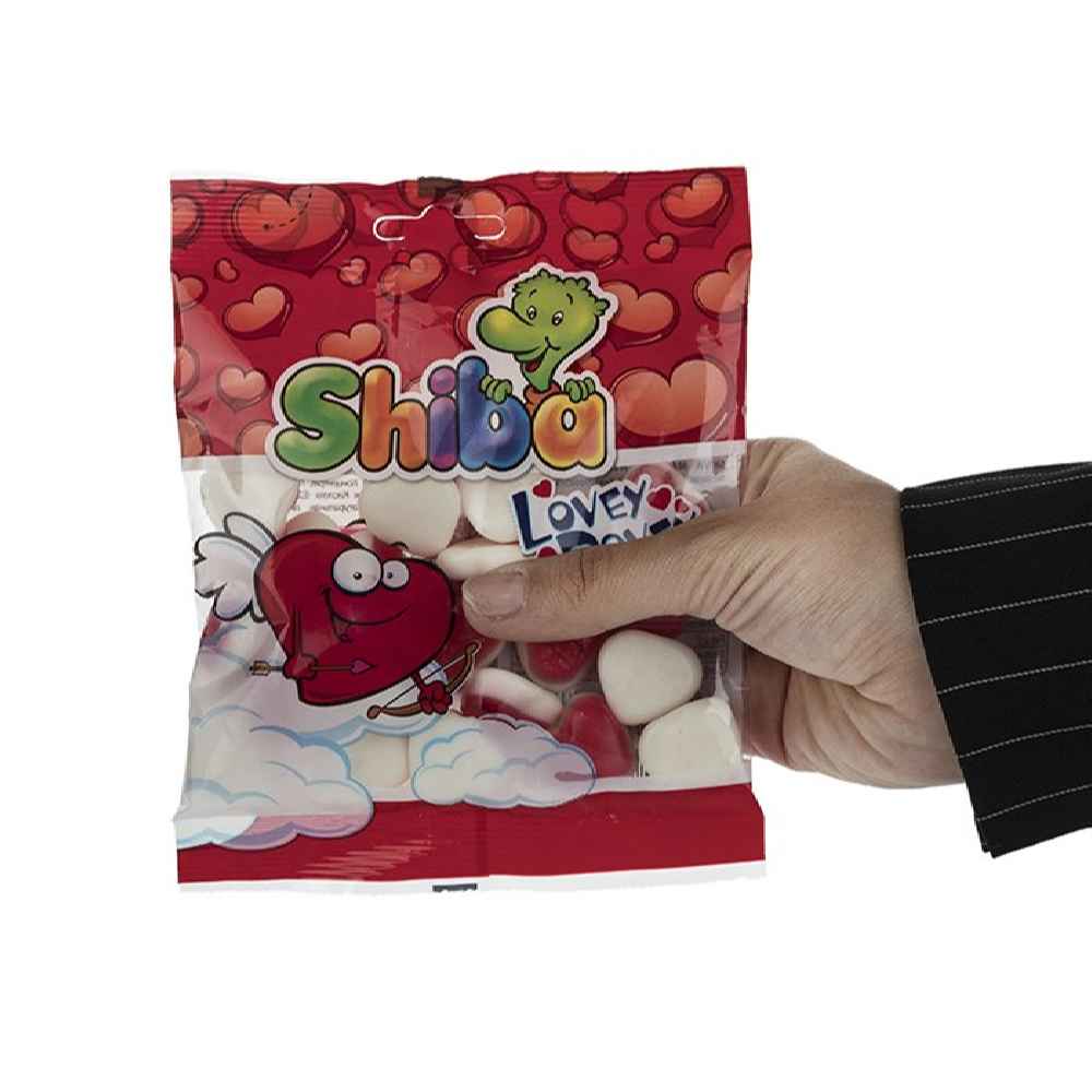 Halal Gummibonbons – Weiche Jelly-Gummis mit Lovey Dovey Fruchtgeschmack – Shiba (30er-Pack)