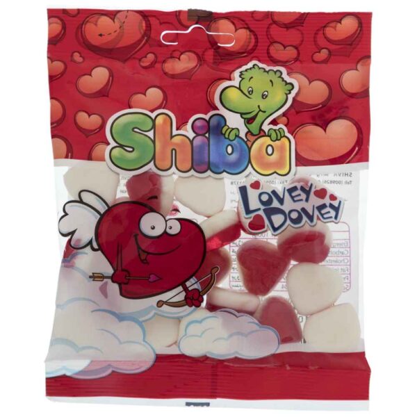 Halal Gummibonbons - Weiche Jelly-Gummis mit Lovey Dovey Fruchtgeschmack - Shiba (30er-Pack)