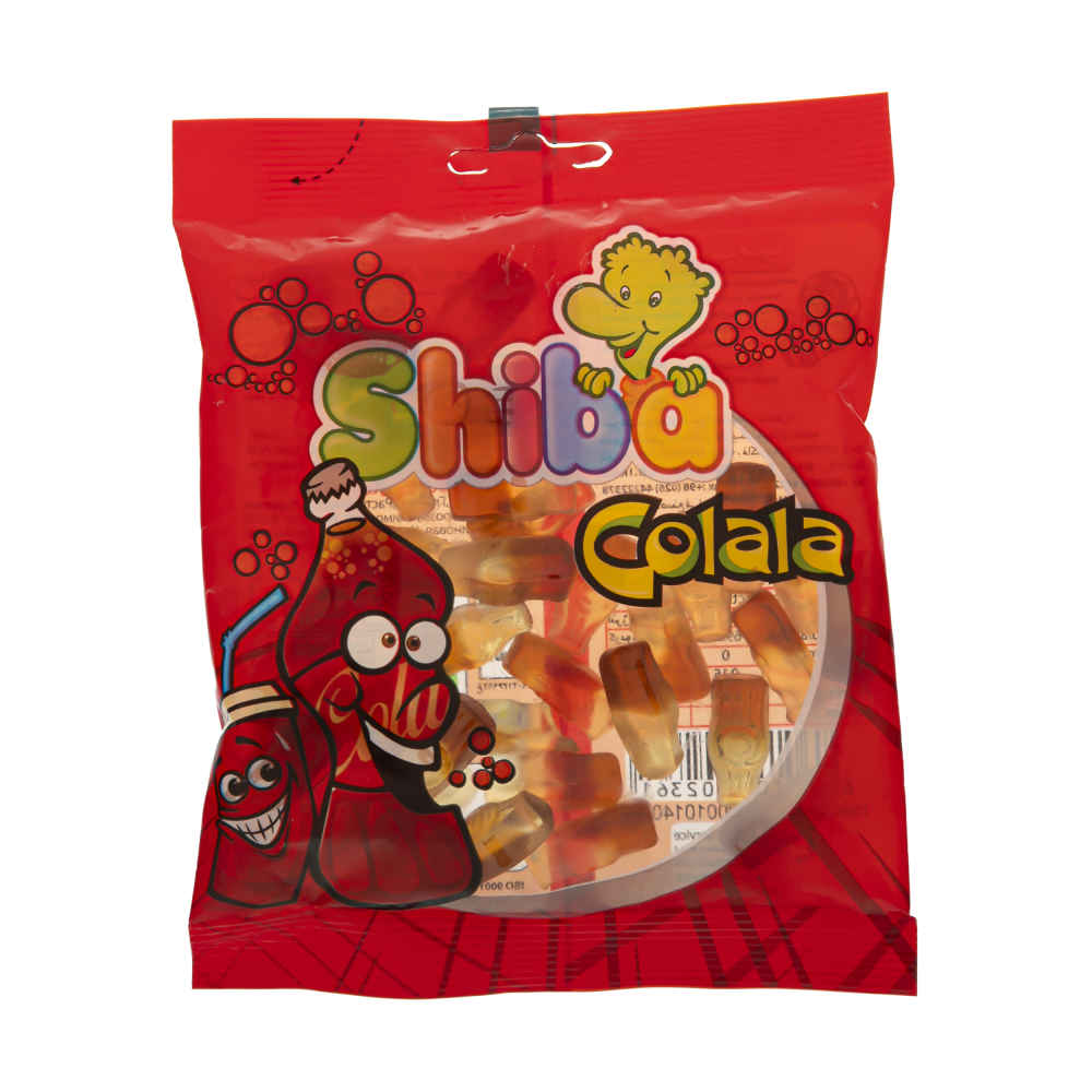 Halal Gummibonbons - Weiche Jelly-Gummis mit Colala-Geschmack - Shiba (30er-Pack)