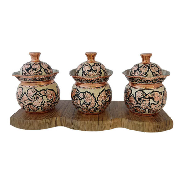 Handgefertigte Kupfer-Aufbewahrungsdose – Ideal zur Küchenorganisation – Silva