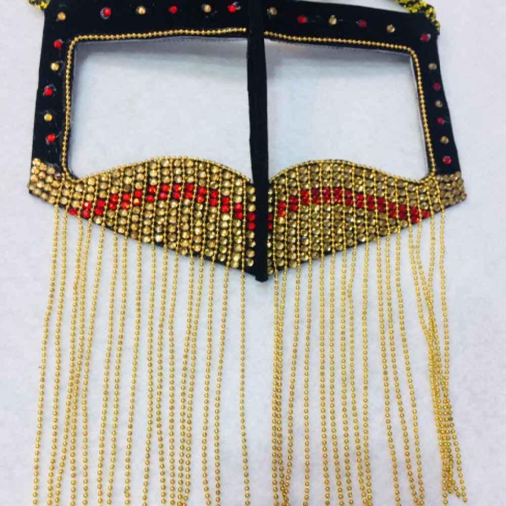 Handgefertigte Strass-Omani Burka – Golf-Burqa Majlesi Modell