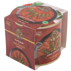Khoresht Bamieh – Persischer Okra-Eintopf mit Fleisch, in Dosen (Packung mit 5)