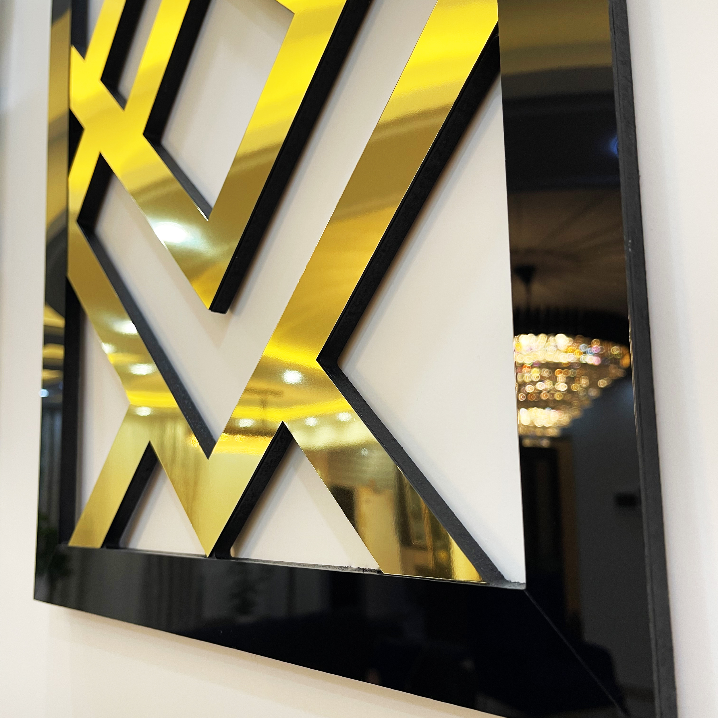 Moderne 3-teilige Wanduhr-Set Kian