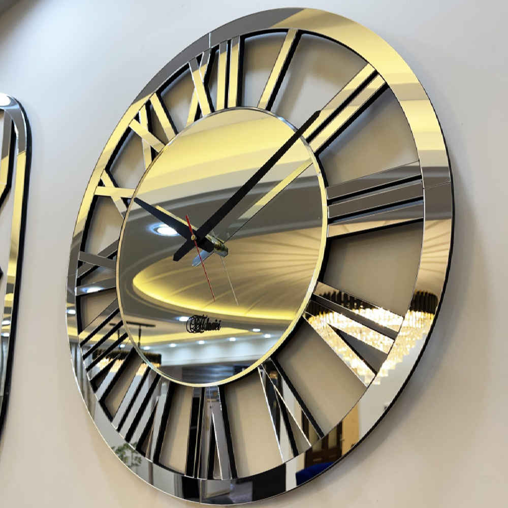 Moderne 3-teilige Wanduhr-Set Helios