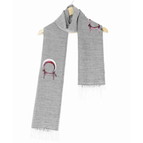 Gemusterter Baumwollschal für Frauen Modell Jalan