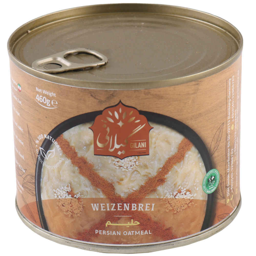 Persisches Halim – Weizen- und Fleischbrei, in Dosen (Packung mit 5)