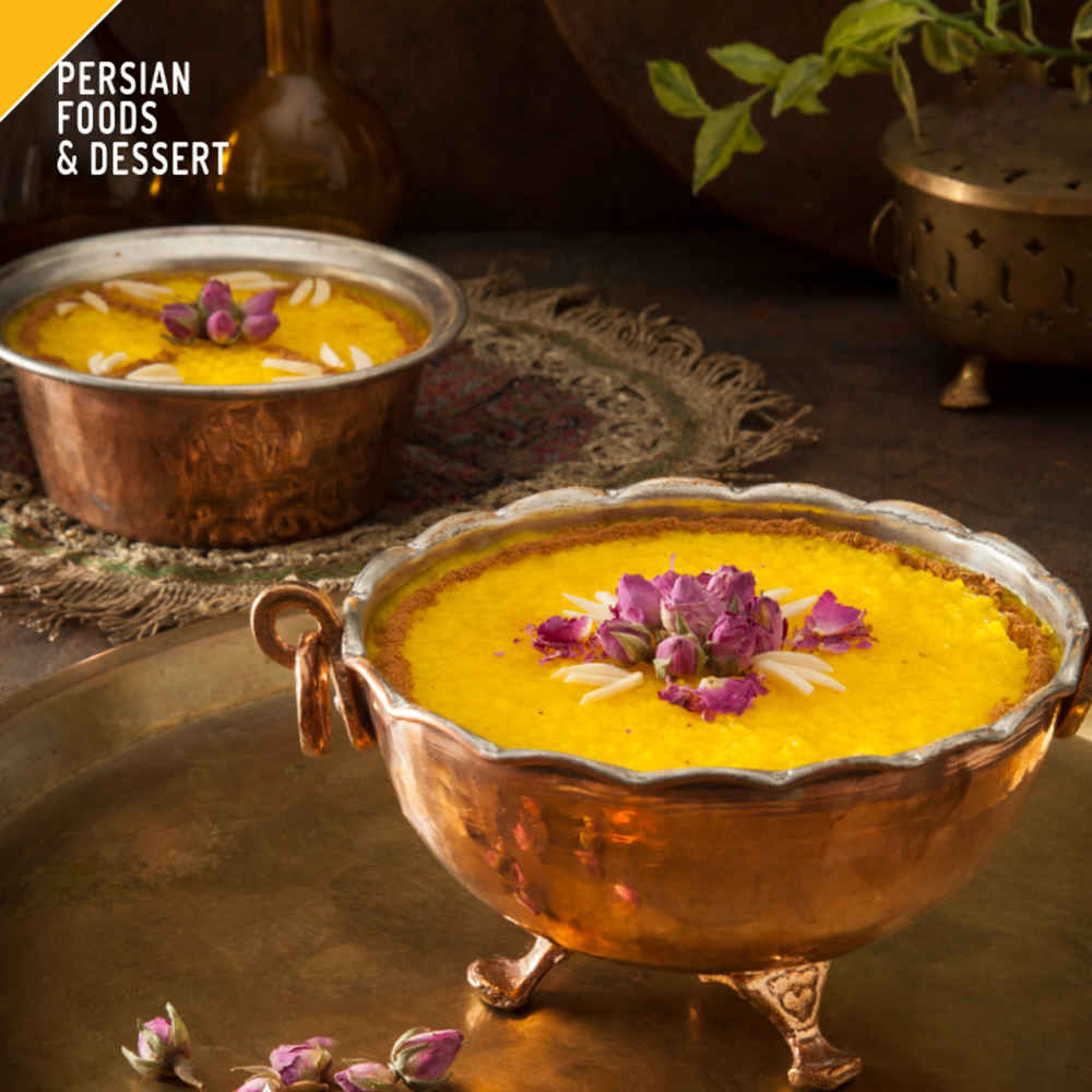 Sholezard – Iranischer Reispudding, in Dosen (Packung mit 5)