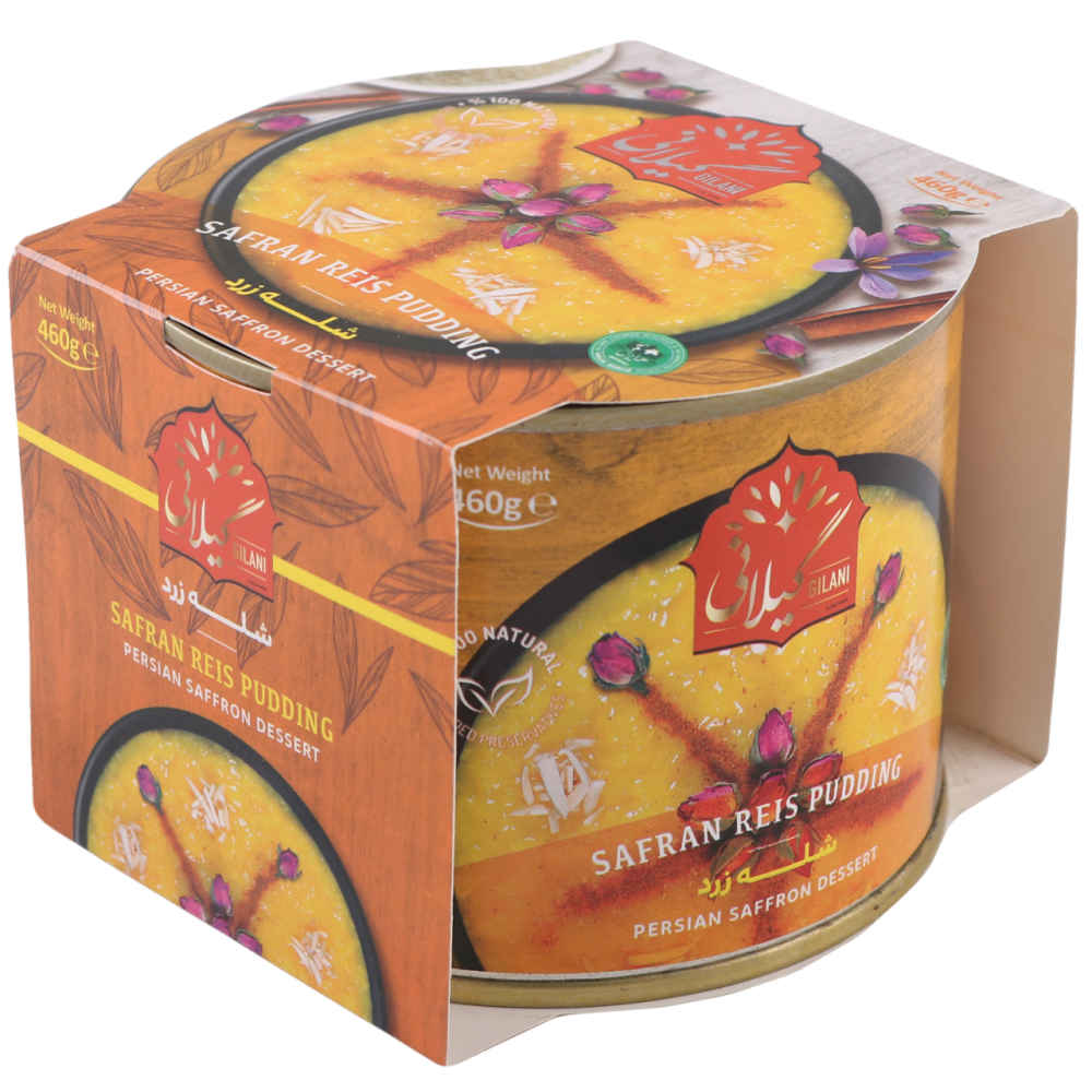 Sholezard – Iranischer Reispudding, in Dosen (Packung mit 5)