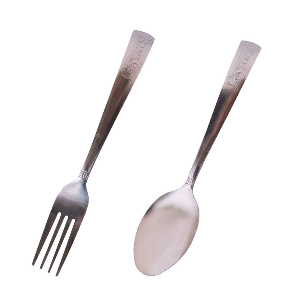 Löffel- und Gabel-Besteck Set aus 12 Teilen, Modell Hakhamanesh