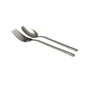 Löffel- und Gabel-Besteck Set aus 12 Teilen, Modell Tanin