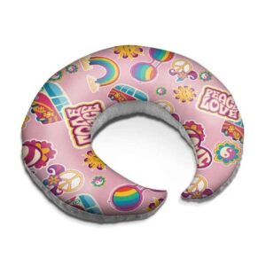 Samt Baby Stillkissen Modell Regenbogen (x2)