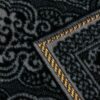Islamischer Gebetsteppich Gepolstert Samt-Sajadah mit grünem Mihrab-Design für Muslime