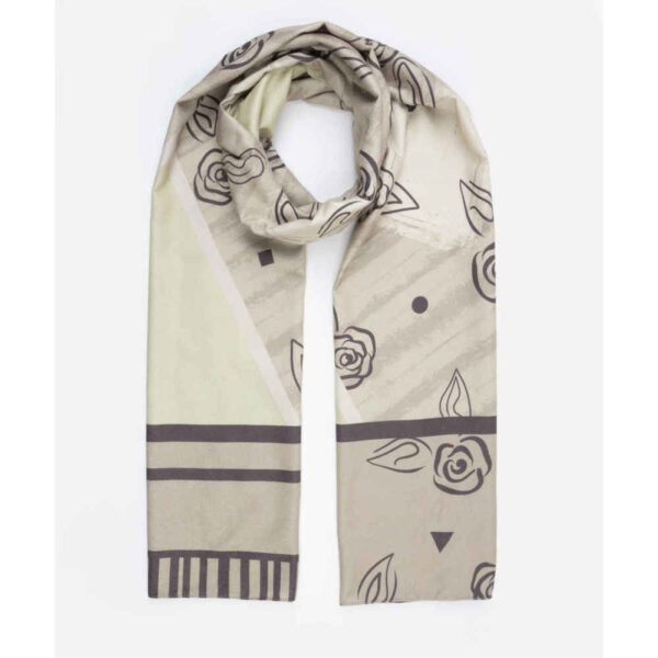 Bedruckter Schal für Frauen Künstlerisch & Leicht Mina