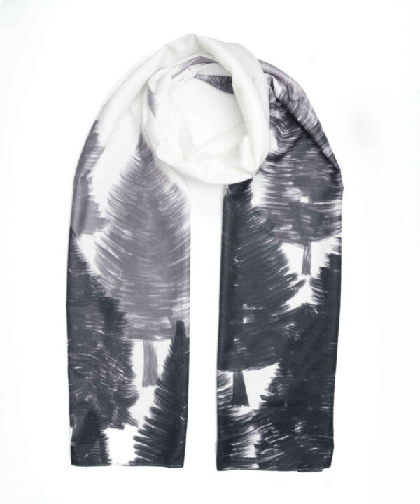 Bedruckter Schal für Frauen Künstlerisch & Leicht Nafas