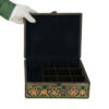 Handgefertigte Holz-Schmuckbox mit persisch inspiriertem Muster - Farah