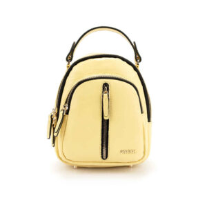 Gelber Leder Damen Rucksack – Modell Maral