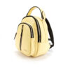 Gelber Leder Damen Rucksack - Modell Maral