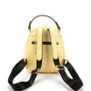 Gelber Leder Damen Rucksack - Modell Maral