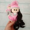 Amigurumi Handgemachte Gehäkelte Puppe – Set aus 2 Fantasiepuppen | Weiches Kuscheltier