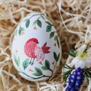 Elegante Töpferware Haftseen Eier für Nowruz Persisches Neujahr – Roya