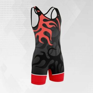 Herren Freistilsinglet ohne Ärmel Modell Feuer