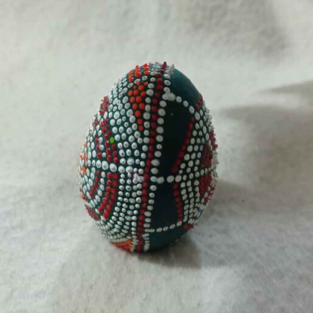 Elegante Töpferware Haftseen Eier für Nowruz Persisches Neujahr – Khatoon