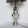Originelle Tischlampe – handgefertigtes Keramik-Zebra