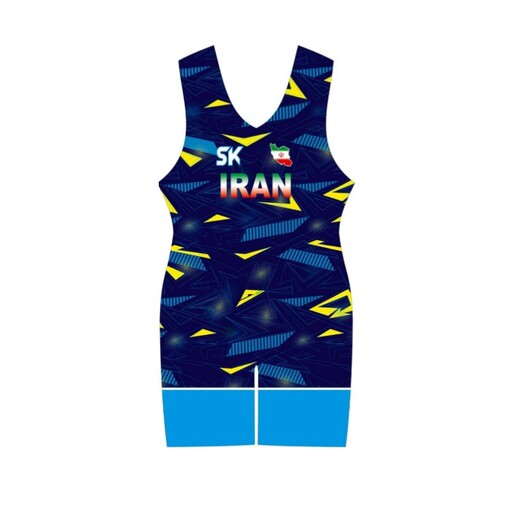 Herren Irans Freistilsinglet ohne Ärmel Modell Hadi