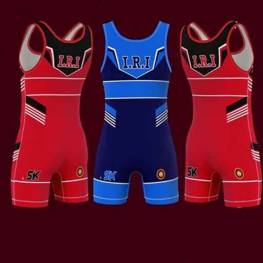 Herren Irans Freistilsinglet ohne Ärmel Modell Koshti