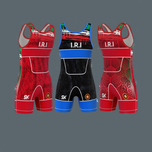 Herren Irans Freistilsinglet ohne Ärmel Modell SK