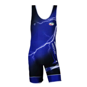 Herren Irans Freistilsinglet ohne Ärmel Modell WPSblu