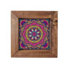 Dekorative persische gerahmte Keramikfliese - Eslimi