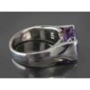 Lila Amethyst Silberring für Damen Mahlagha