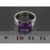 Lila Amethyst Silberring für Damen Mahlagha