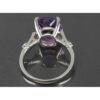 Lila Amethyst Silberring für Damen Mahshid