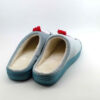 Weiche blaue Hausschuhe für Damen Modell Penguin