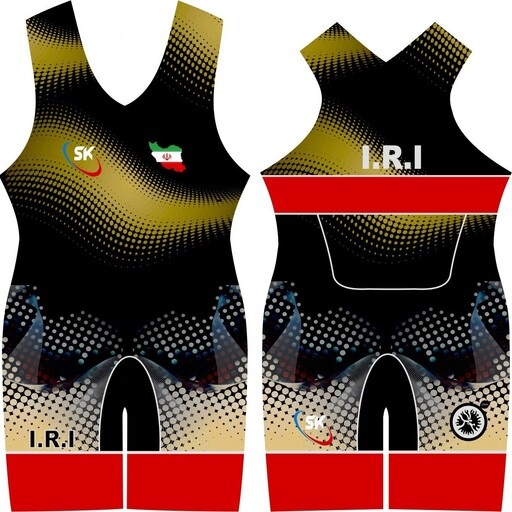 Herren Irans Freistilsinglet ohne Ärmel Modell Rayan