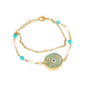 Persisches Perlenarmband für Damen – Cheshm Nazar Design