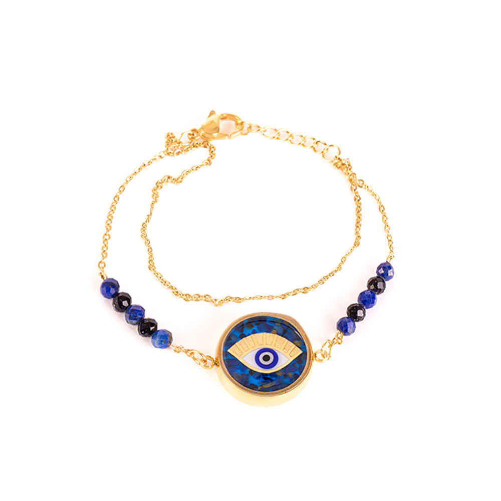 Persisches Perlenarmband für Damen – Teufels-Augen Modell