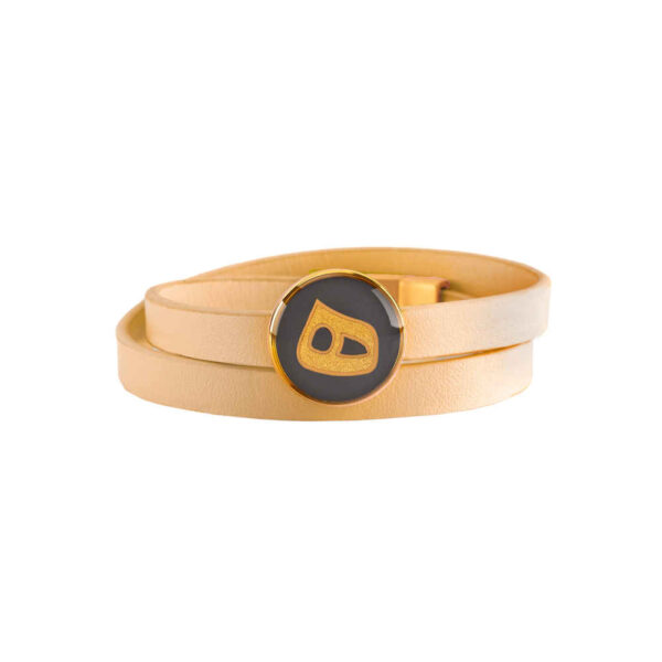 Persisches Lederarmband für Männer und Frauen - Heh