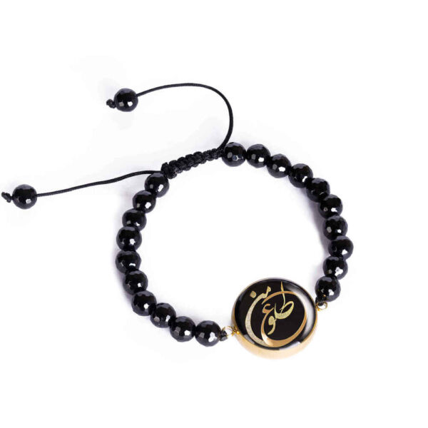 Persisches Perlenarmband für Damen – Schwarzer Tolu