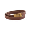 Persisches Lederarmband für Männer und Frauen - Farvahar