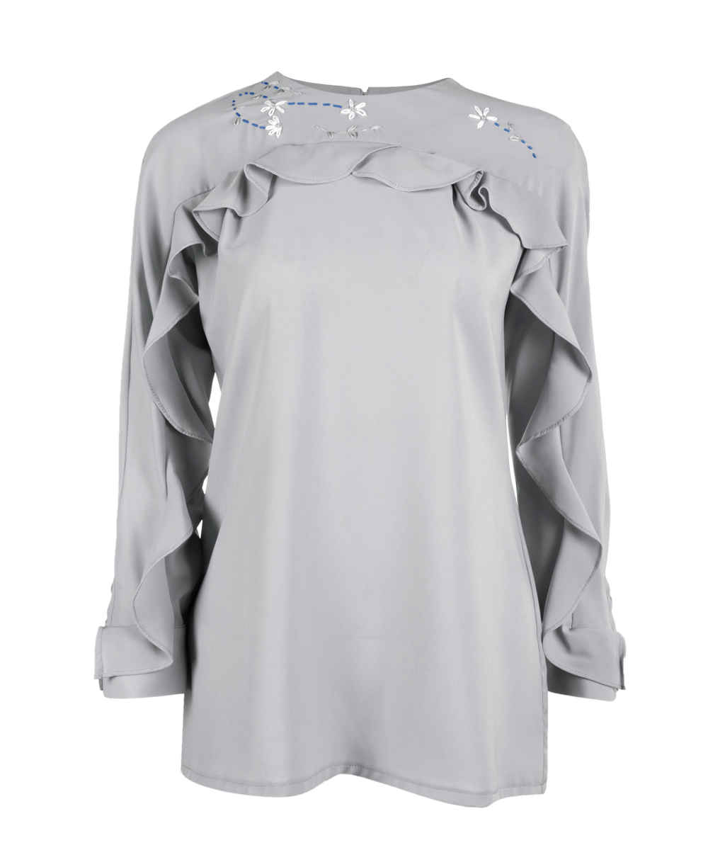 Damen Besticktes Hemd Modell Noora