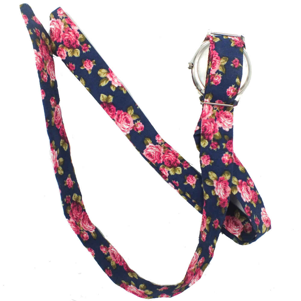 Damen Florale Liberty Boho Stoffband-Uhr – Dream Catcher