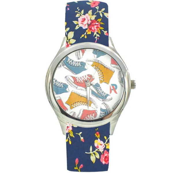 Damen Florale Liberty Bohemian Stoffband-Uhr – Hoda