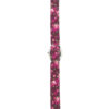 Damen Florale Bohemian Stoffband-Uhr – Persische Kalligraphie Khoda Ba Man Ast