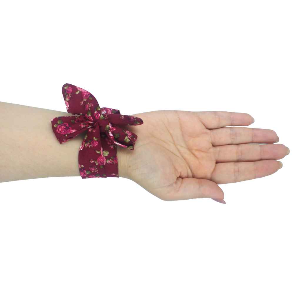 Damen Florale Liberty Boho Stoffband-Uhr – Karin