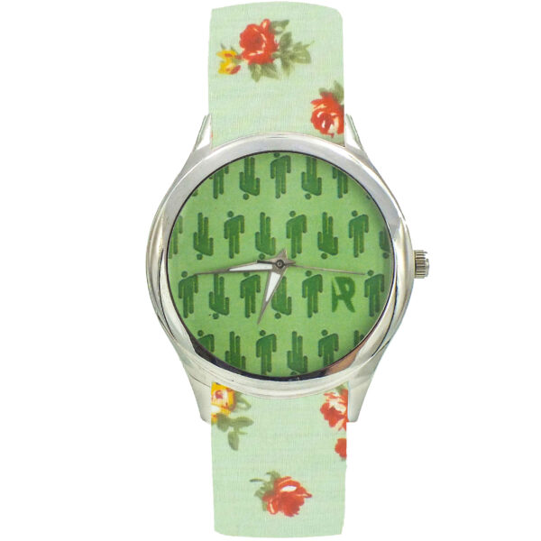 Damen Florale Liberty Boho Stoffband-Uhr – Luna